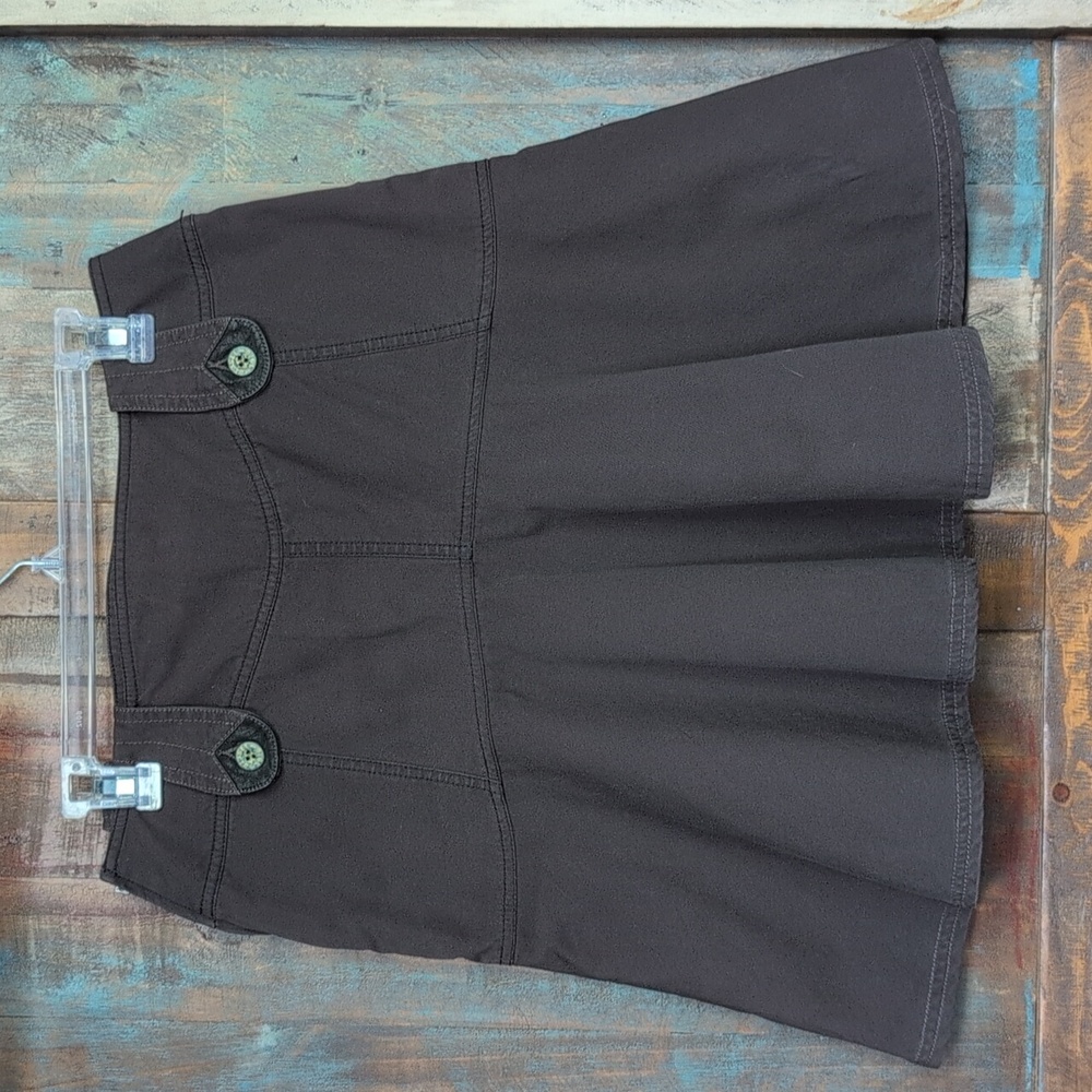 Diesel Y2K Brown Fit & Flare Mini Skirt - Women's 27 (4) - Picture 4 of 7